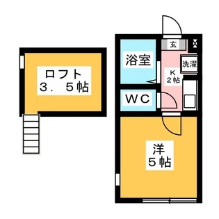 エルカーサ【1階】の間取り