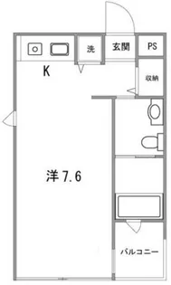 クインズビル【2階】の間取り