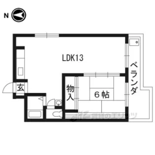 グレース11【5階】の間取り