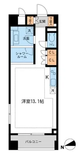 NTPRレジデンス鷹番【2階】の間取り