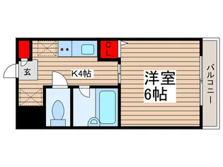 らぷと東松戸【2階】の間取り