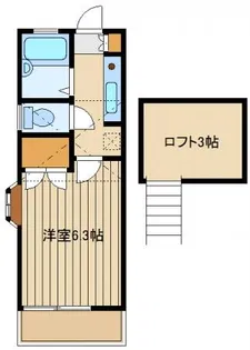 Y・A・Fハイム2号棟【2階】の間取り