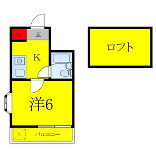 王子ハイツ【2階】の間取り