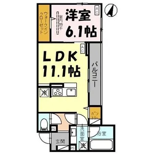fortuna unus【2階】の間取り