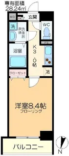グランシャリオ【4階】の間取り