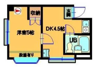 コーポ・リッチ【2階】の間取り