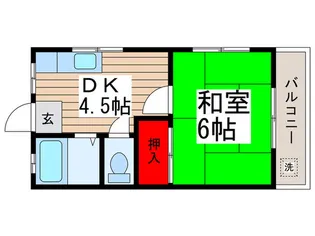 メゾン井上【1階】の間取り