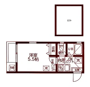 AQUA TERRACE【2階】の間取り