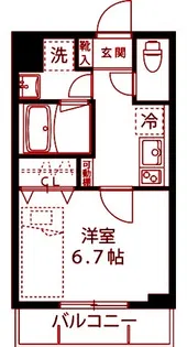 LOC’S SAGINUMA【3階】の間取り