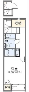 レオネクスト中原【2階】の間取り
