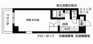 student mansion ORTO【6階】の間取り