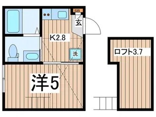 Haleo追浜【1階】の間取り