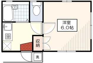 カトルヴェール【1階】の間取り