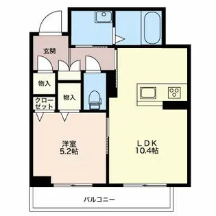 ル・グラン・ステラ【3階】の間取り