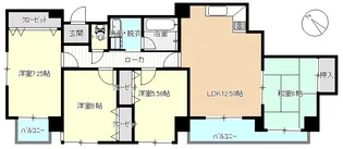 アールグレイス【2階】の間取り