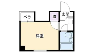 兵庫県西宮市鳴尾町5【マンション】の間取り