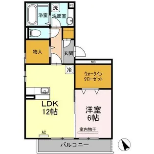 流星【2階】の間取り