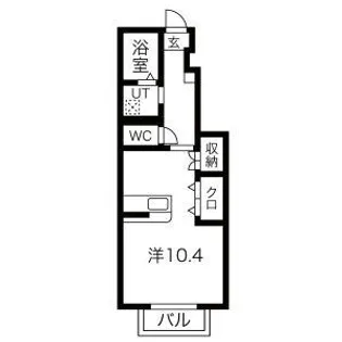A.court【1階】の間取り