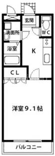1Kの間取り画像
