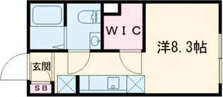 COLLINA天応南【1階】の間取り