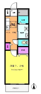 ブルー・シャトー【2階】の間取り