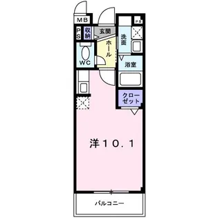 茨城県日立市東成沢町3【マンション】の間取り