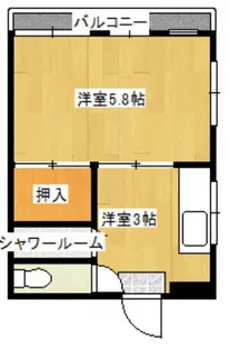 やまもとビル【3階】の間取り