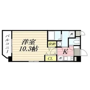 HF今池南レジデンスWEST【2階】の間取り