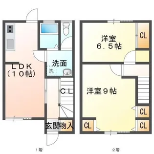 埼玉県児玉郡上里町大字神保原町【アパート】の間取り