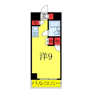小松屋ビル【5階】の間取り