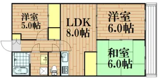 3LDKの間取り画像