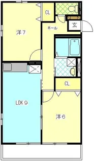 ゆうあい【1階】の間取り