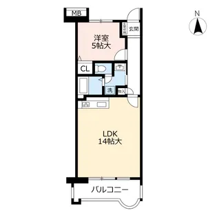 URアーベインルネス梅光園【3階】の間取り