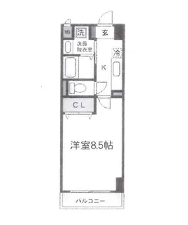 ベルフィオーレ二日町【10階】の間取り