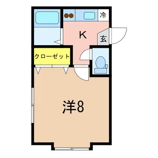 メゾン・ド・フレール【2階】の間取り