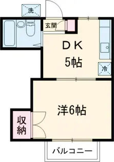 コスモ・ポーリ【2階】の間取り