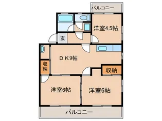 ドムス太田【1階】の間取り