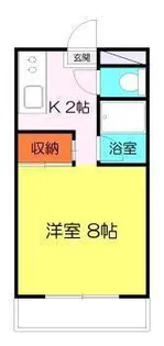 サンコーポくんぱち【3階】の間取り