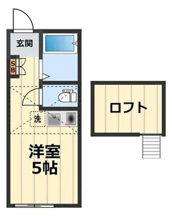 神奈川県横浜市神奈川区羽沢南3【アパート】の間取り