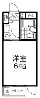 ベルメゾン多摩川【3階】の間取り