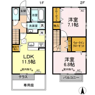 ルリの間取り