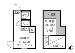 ティ・アーモ シンフォニー【2階】の間取り