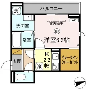 D-room文京2丁目【3階】の間取り