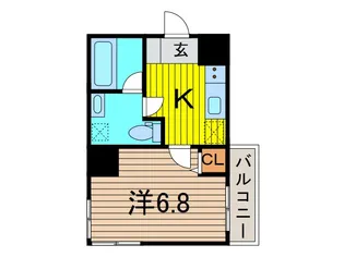 アンベリール西川口弐番館【3階】の間取り