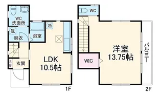 埼玉県南埼玉郡宮代町字道佛【一戸建】の間取り
