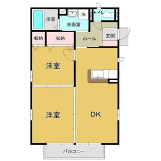 アネックスII【2階】の間取り