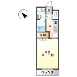 セリオラ湘南【2階】の間取り