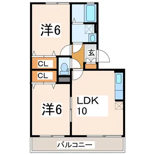 アーバンライフ【2階】の間取り