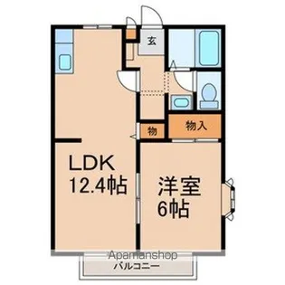 ペアーヒルズ【2階】の間取り