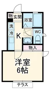 メゾン・エスポワール【1階】の間取り